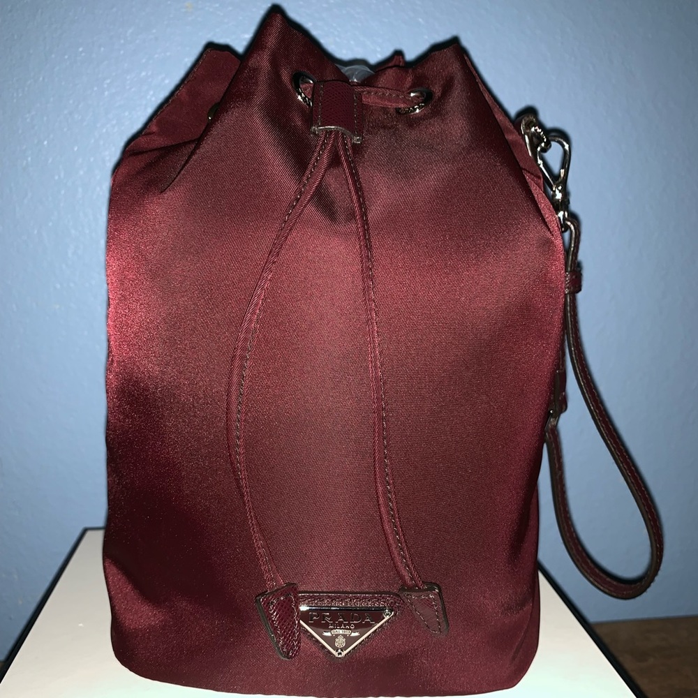 Prada Nylon Bucket Bag